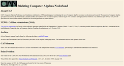 Desktop Screenshot of computeralgebra.nl